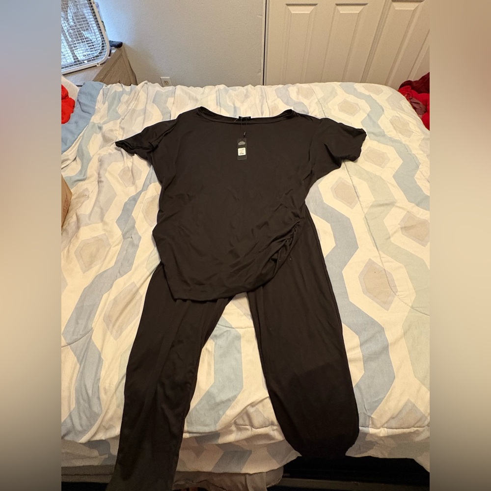 Fashion Nova Black Women's 2 piece set
